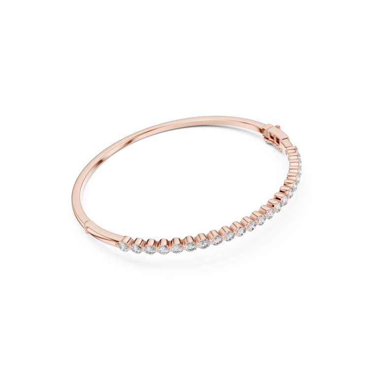 Modern Link Diamond Bracelet