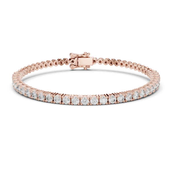 Elite Spark Round Diamond Bracelet