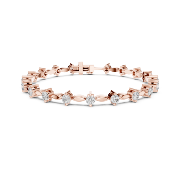 Infinity Loop Diamond Bracelet