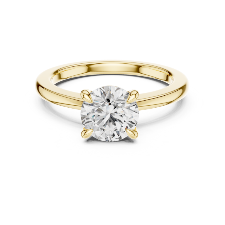 The Essential Round Engagement Ring