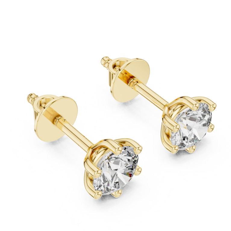 Elegant Minimalist Diamond Style Earrings