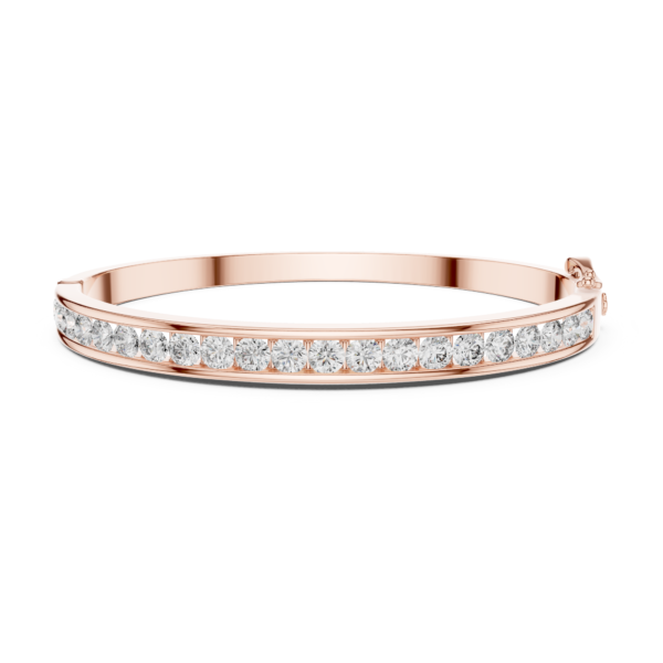 Aurora Channel Diamond Bangle