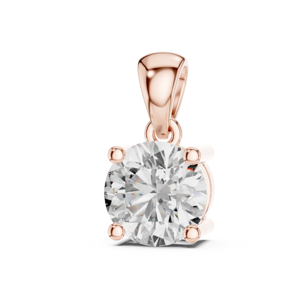 Classic Solitaire Diamond Pendant