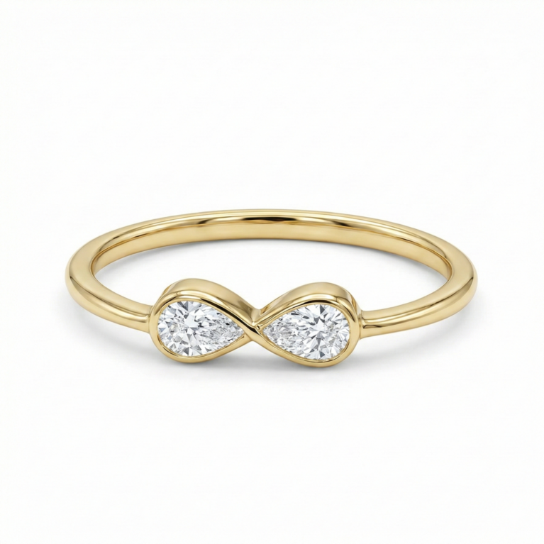 Forever Linked Infinity Diamond Ring