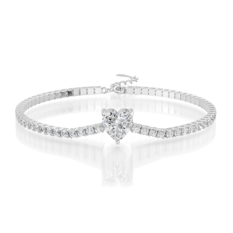 Starlit Solitaire Lab Grown Diamond Bracelet