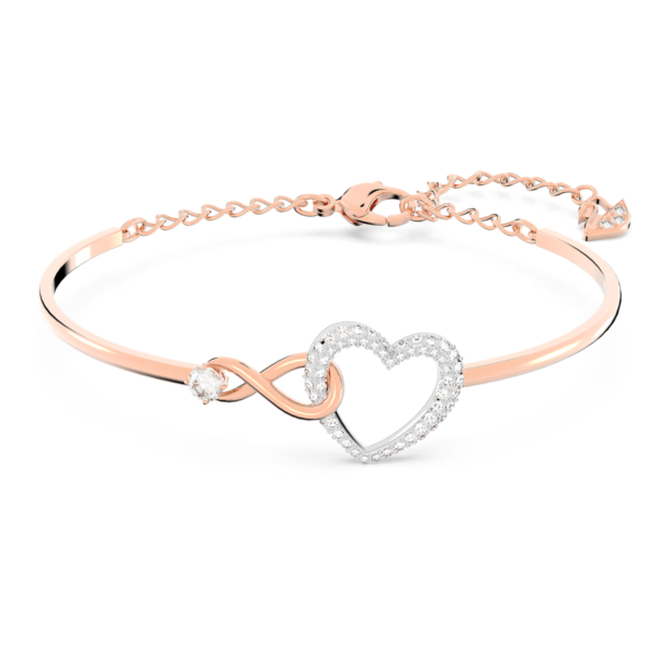 Open Heart Lab Grown Diamond Bangle