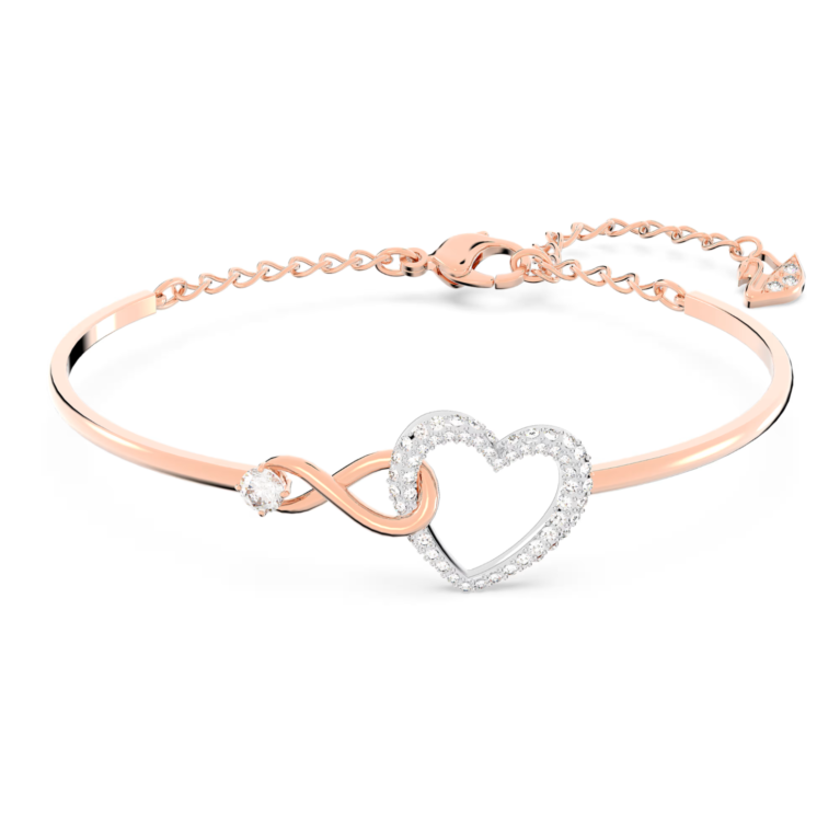 Open Heart Lab Grown Diamond Bangle